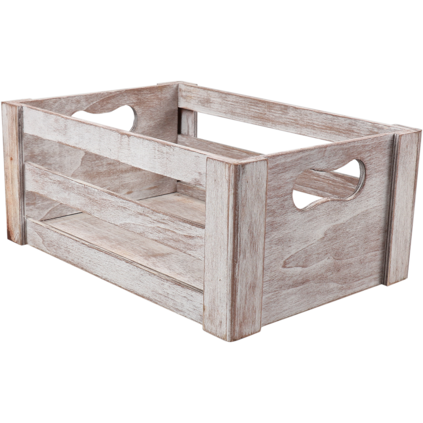 Klika - Krat | Hout | 29.5x20x12.5cm | whitewash | 1 stuks