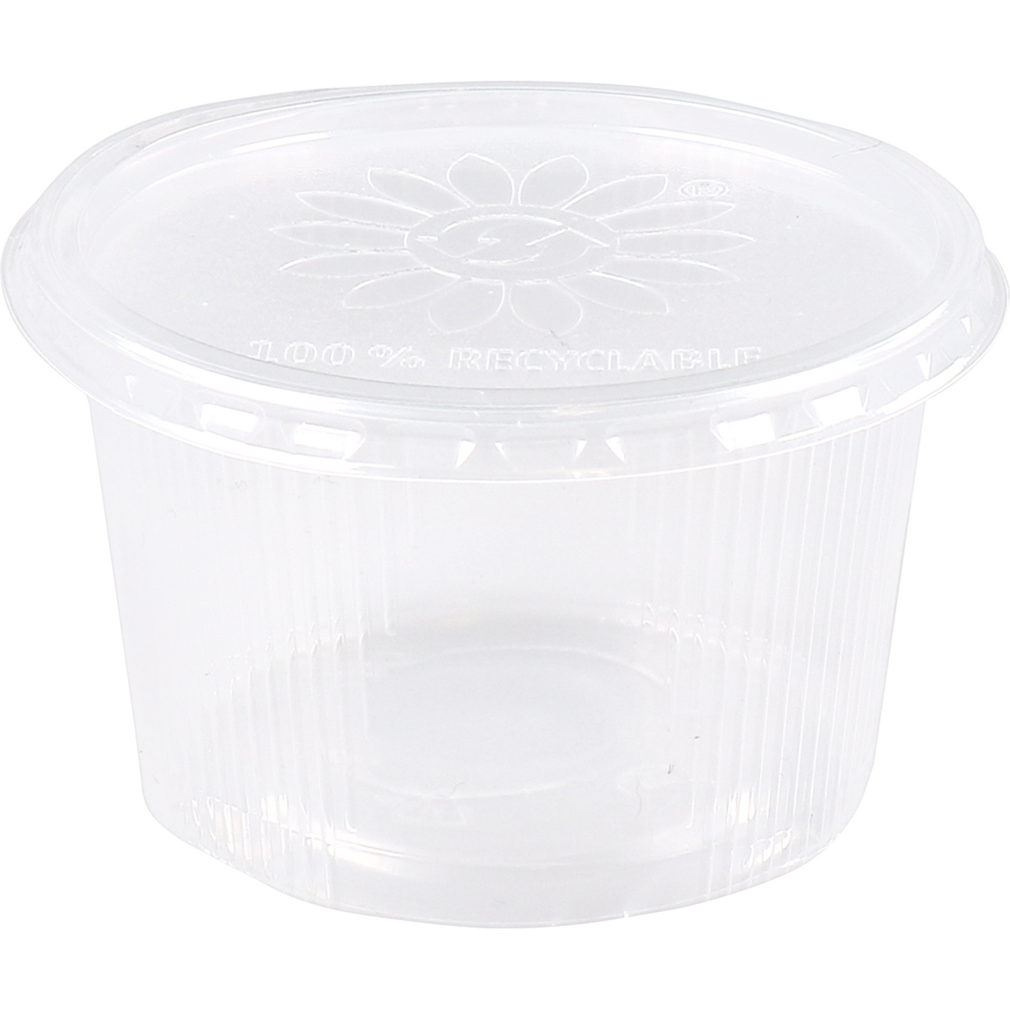 Klika - Bak | PP | 300ml | Ø101mm | rippelcup | transparant | 250 stuks