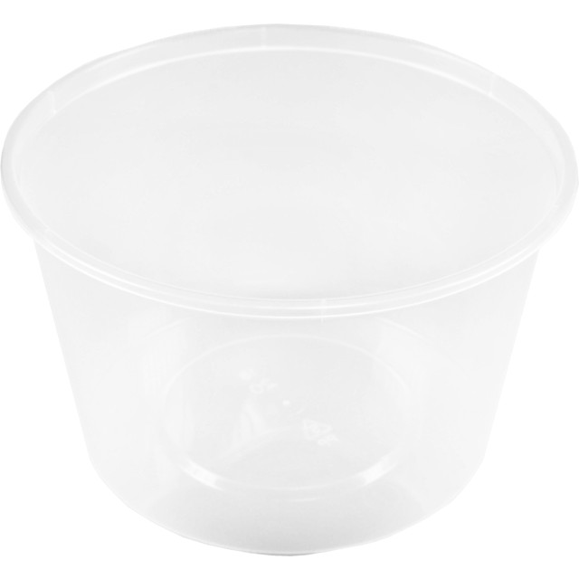 Klika - Bak | PP | 520ml | Ø119mm | kunststof cup | 74.5mm | transparant | 500 stuks