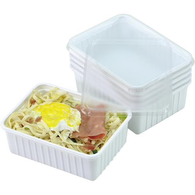 Klika - Bak | PS | 1000ml | kilobak | 180x135x60mm | wit | 200 stuks