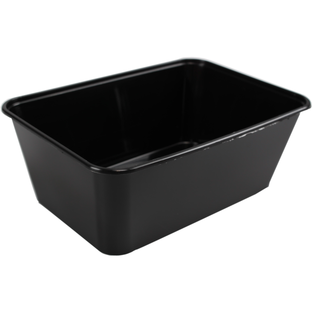 Klika - Bak | PP | 1000ml | 172x120x60mm | zwart | 500 stuks