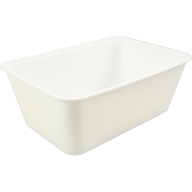 Klika - Bak | PP | 1000ml | spuitgiet | 172x120x60mm | wit | 500 stuks