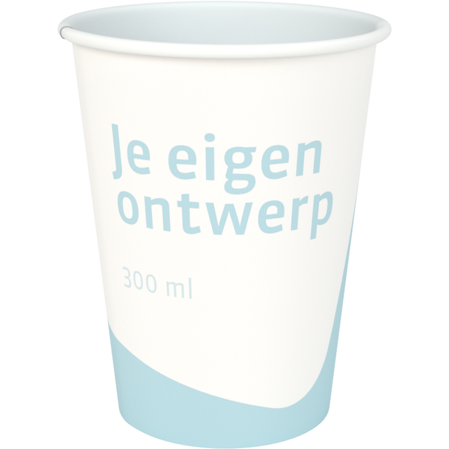 Klika - Latte-macchiatobeker | Je eigen ontwerp | Karton + PE | enkelwandig | 300ml | 12oz | 109mm | 1000 stuks