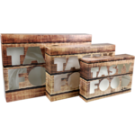 Klika - Partydoos/ cateringdoos Tasty Food 45x32x8cm 10 stuks