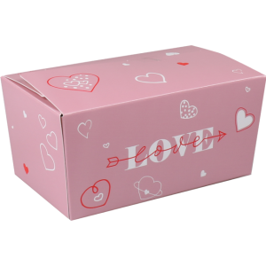 LOVLY - Ballotins 375 gram LOVLY love and hearts 50 stuks
