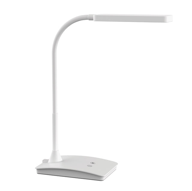 MAUL - Bureaulamp maul pearly led voet dimbaar wit