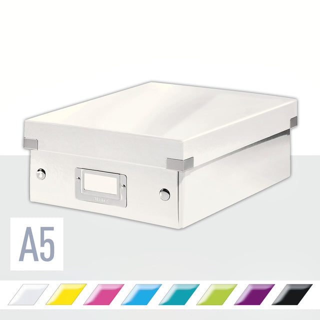 Boîte de tri Leitz WOW Click & Store 220x100x282mm blanc
