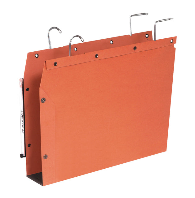 Dossier suspendu Elba TUB folio fond en U 50mm orange