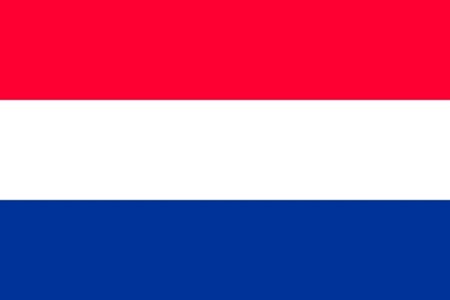 Vlag rood-wit-blauw nederland stof 100x150cm