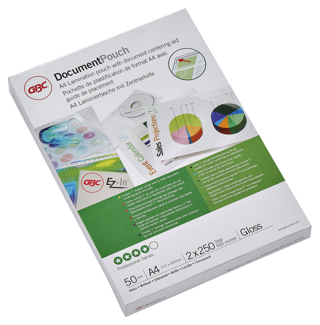 GBC - Lamineerhoes gbc a4 2x250micron