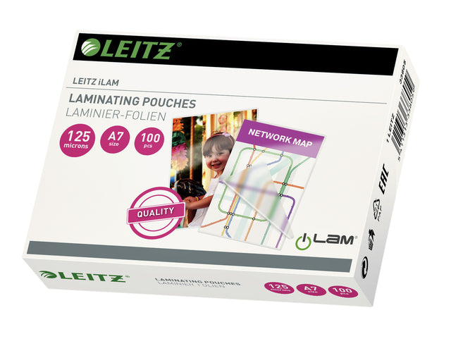 Leitz - Lamineerhoes leitz ilam a7 2x125micron eva