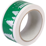 Klika - Dozensluite | Merry Christmas | PVC | 50mm | 66m | groen/wit