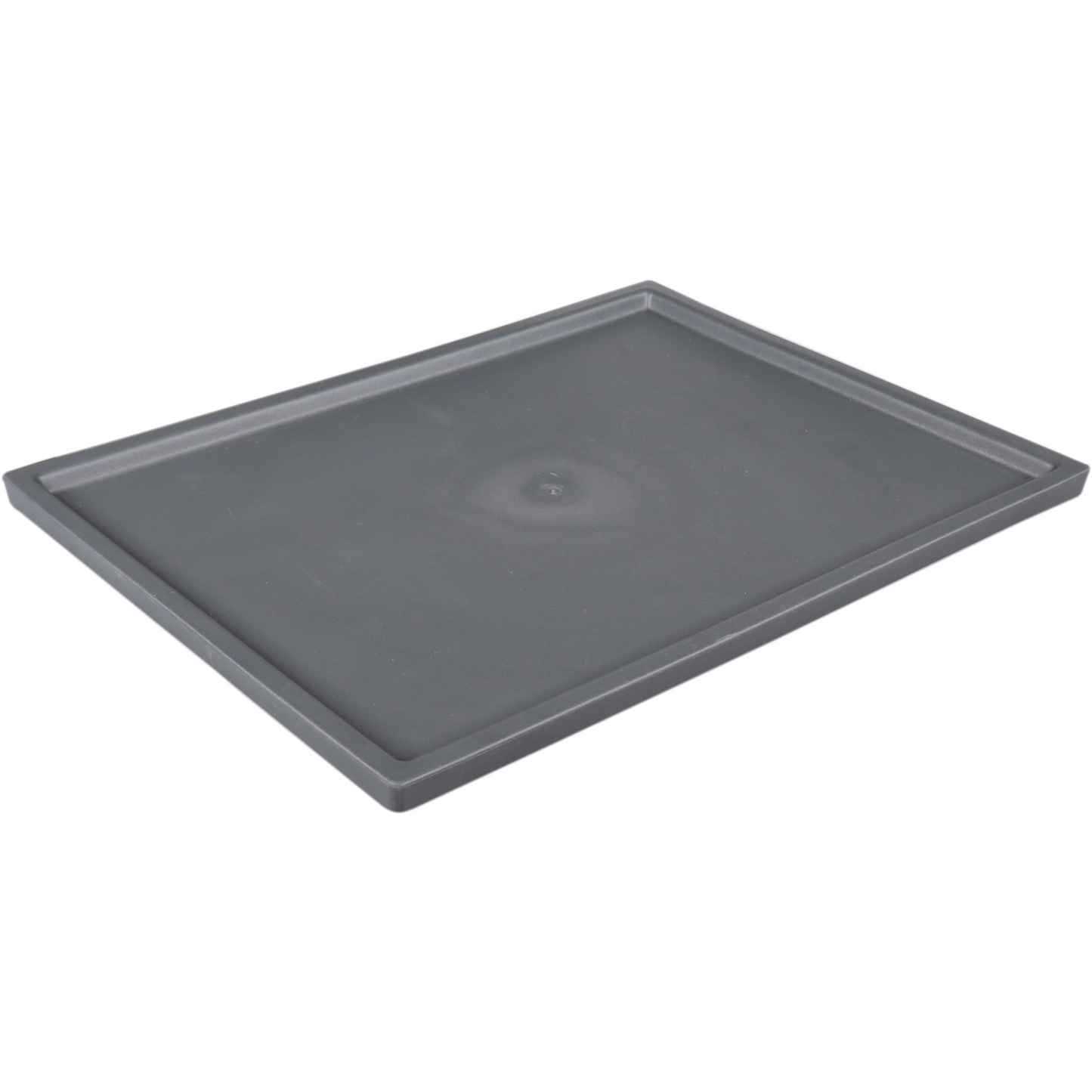 Couvercle Ornamin | TPE | rectangulaire | réutilisable | incassable | anthracite | 10 morceaux