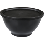 Échelle Ornamin | réutilisable | incassable | SAN | rond | 800ml | 90mm | ∅170mm | noir | 10 morceaux