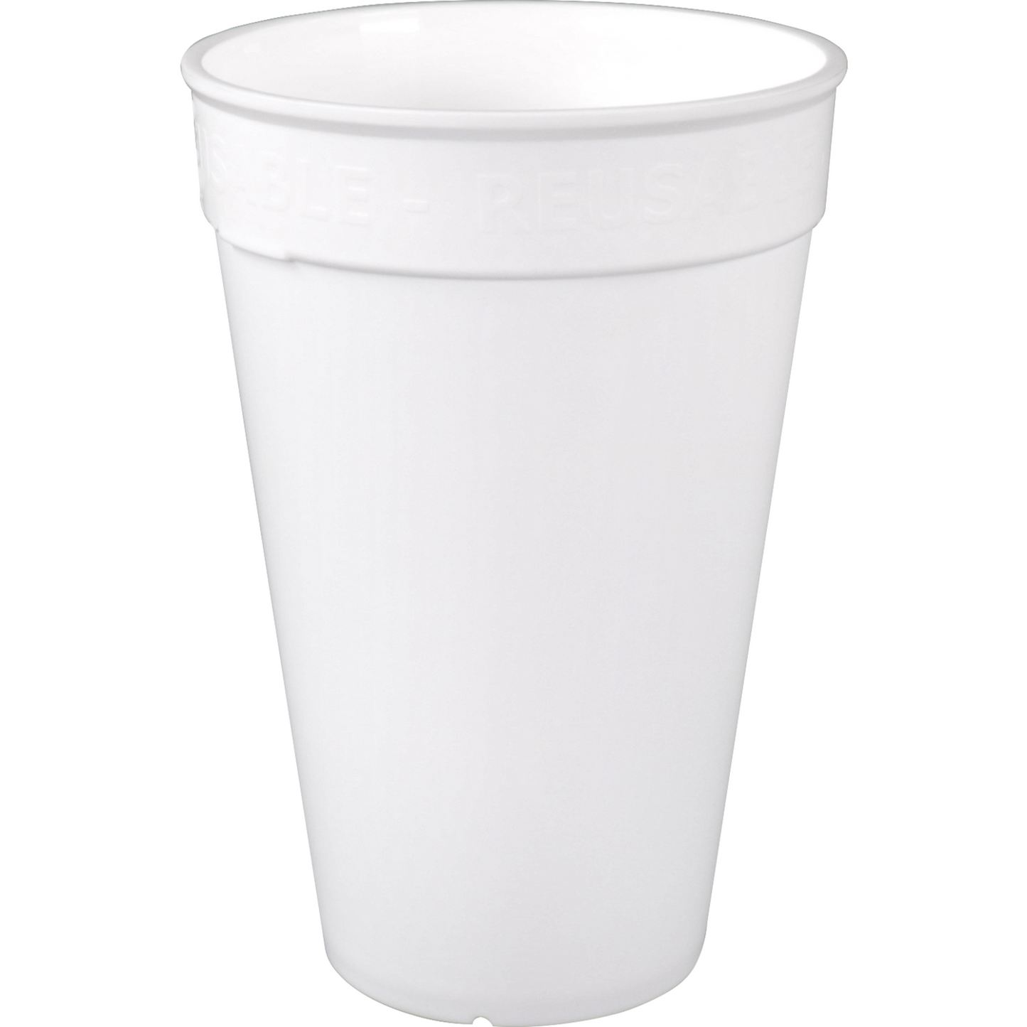 ÖkoCup | Coupe | PP | réutilisable | 400ml | blanc | 20 morceaux