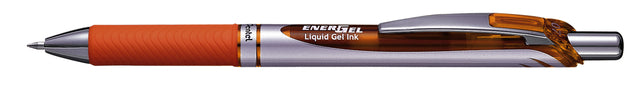 Gel écrivain Pentel Energel BL77 orange 0.4mm | 12 pièces