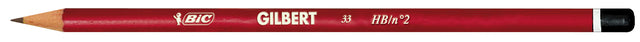 Crayon Bic Gilbert 33 rond HB