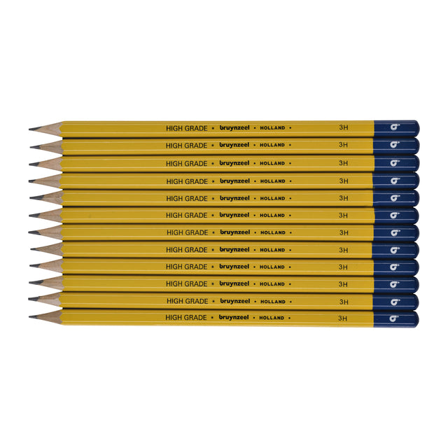 Crayon Bruynzeel 1605 3H | 12 pièces