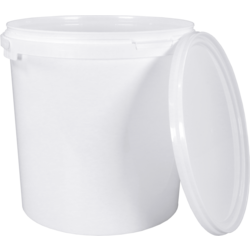 Paardekooper - Emmer | PP | 263mm | ∅270mm | rond | 10l | wit | 30 stuks