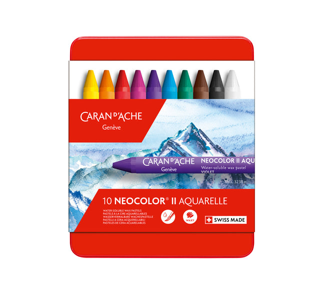 Caran d'ache - Waskrijt caran d ache neocolor ii 10st ass