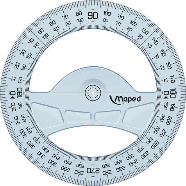 Rose des vents Maped 120mm polystyrène transparent