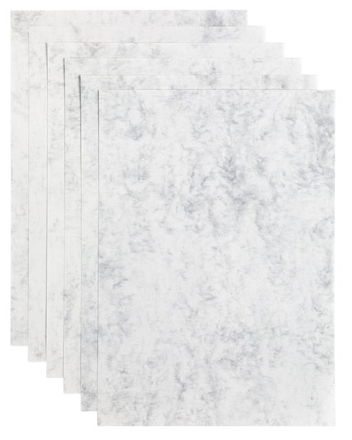 Papicolor - Kopieerpapier papicolor a4 200gr marble grijs