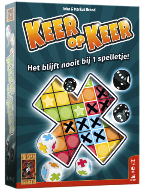 999 games - Dobbelspel keer op keer | 6 stuks