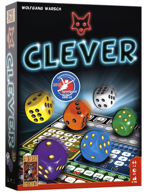 999 games - Dobbelspel clever | 6 stuks