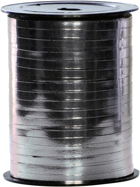 Haza - Polyband haza 5mm x 250m metallic zilver | 24 stuks