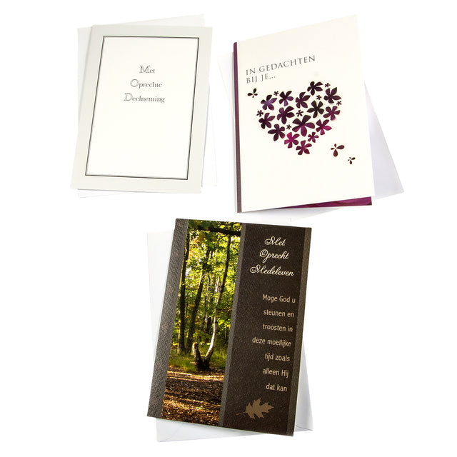 Recharge trombone carte de voeux sympathie 12 cartes