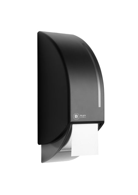 BlackSatino - Toiletpapierdispenser blacksatino ct10 duo zwart