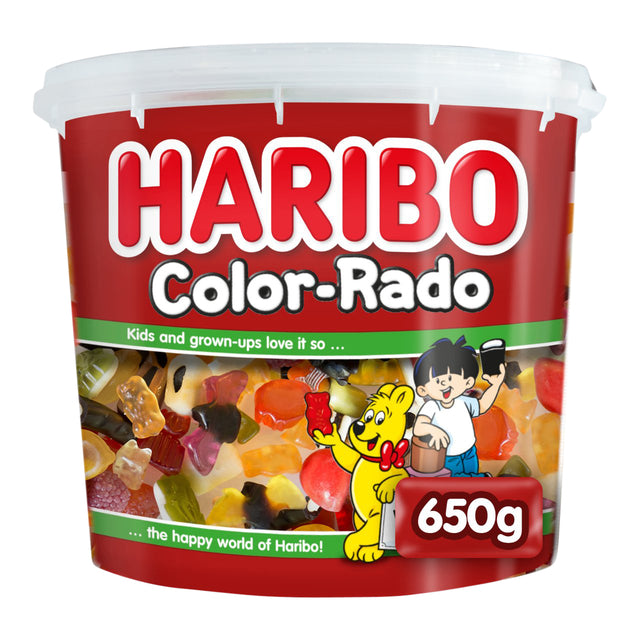 Haribo - Snoep haribo color-rado 650 gram