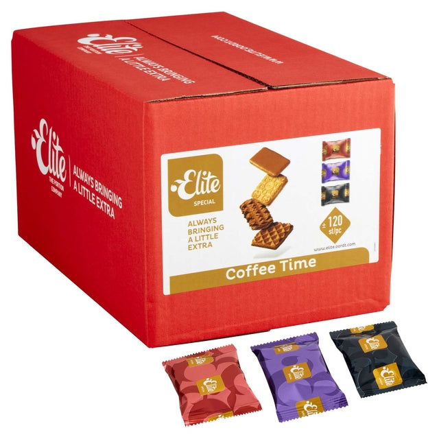Cookies Elite Coffee Time mélange à biscuits 120 pièces