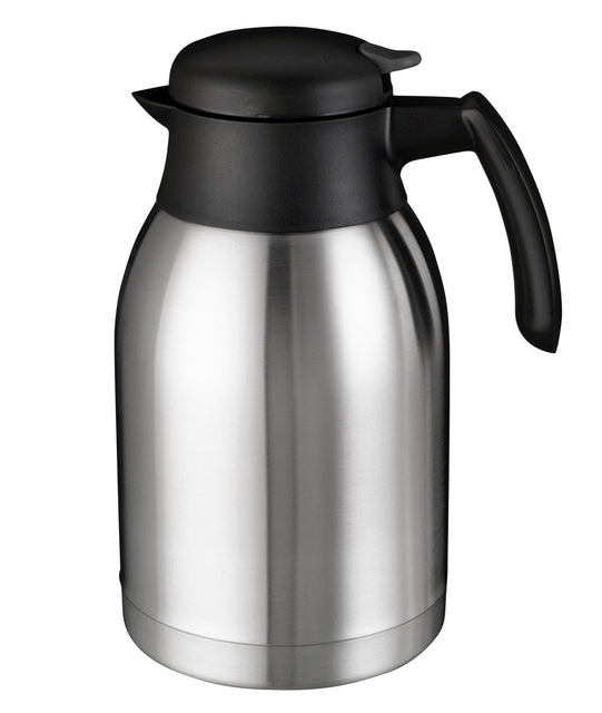 Bravilor Bonamat - Thermoskan bravilor dubbelwandig 2 liter rvs zwart