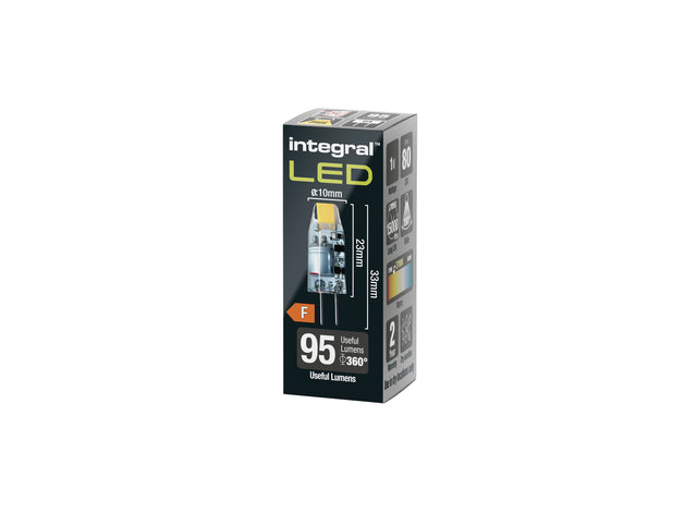 Integral - Ledlamp integral gu4 2700k warm wit 1.1w 95lumen