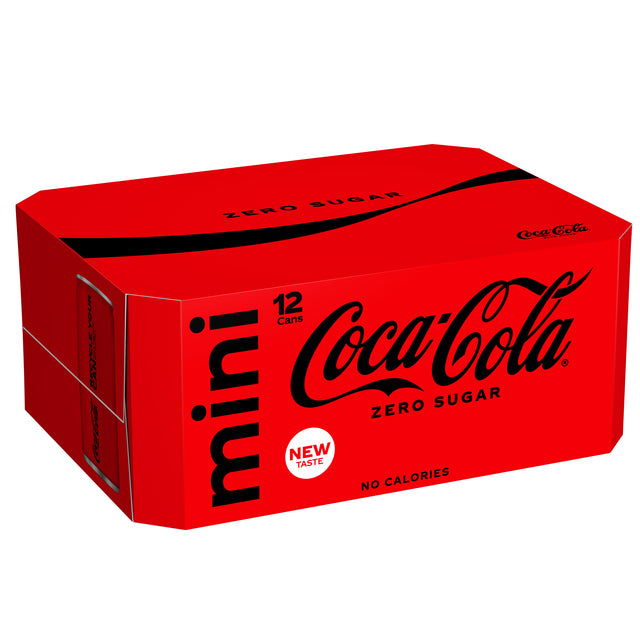 Coca Cola - Frisdrank coca cola zero blik 150ml