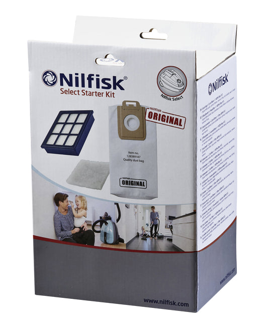 Nilfisk - Stofzuigerzak nilfisk select terkit 4 stuks