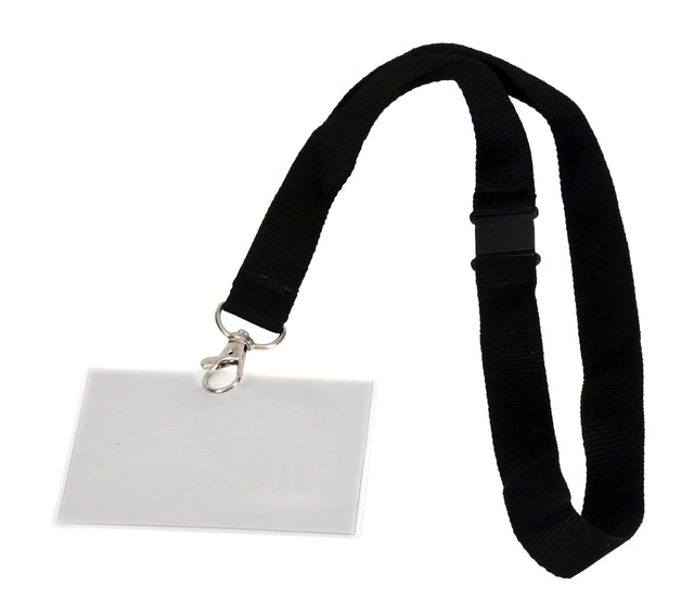 Europel - Badge - pashouder pel met koord 90x60mm