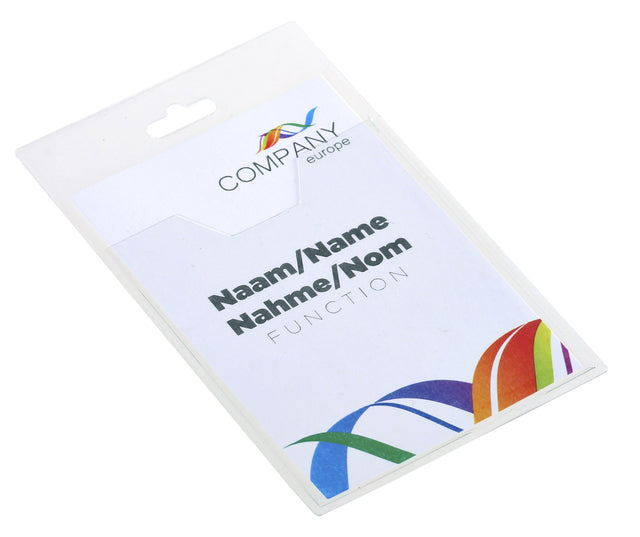 Europel - Badge pashouder europel open 60x90mm