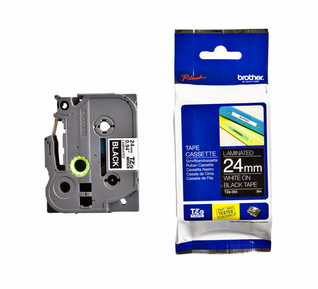 Brother - Labele brother ptouch tze355 24mm zwart