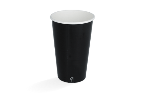 Klika - Milkshakebeker middel 450ml 16oz zwart