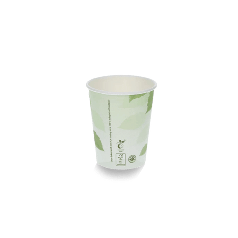 Klika - Kartonnen koffiebeker 230cc 8oz FSC® groen BIO