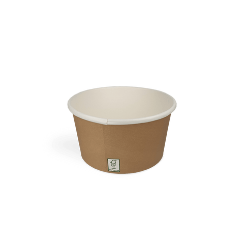 Klika - Soepbekers 360ml Ø110mm 12oz karton kraft