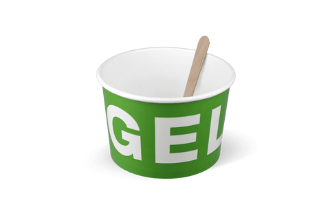 Klika - IJsbeker 360ml Ø106mm 12oz karton GELATO