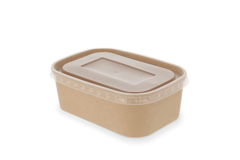 Klika - Maaltijdbak karton 750ml Kraft