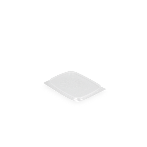 Klika - Deksel Saus bakjes 108mm rechthoekig transparant