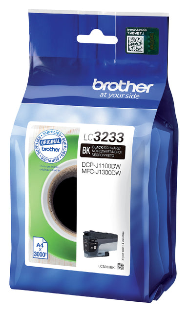Cartouche d'encre Brother LC-3233 noir