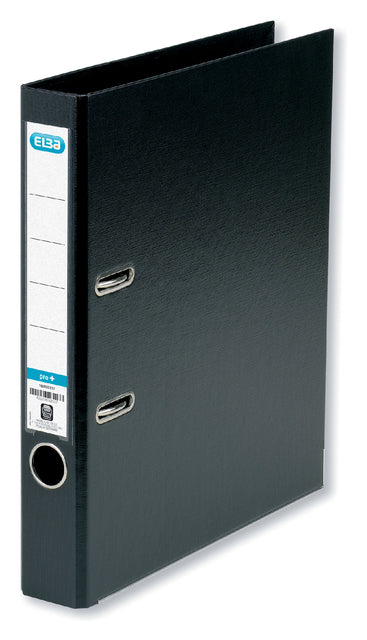 Commande Elba Smart Pro+ A4 50mm PP noir | 10 morceaux