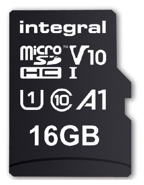 Integral - Geheugenkaart integral microsdhc v10 16gb