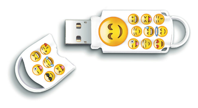 Integral - Usb stick 2.0 integral xpression 16gb emoji
